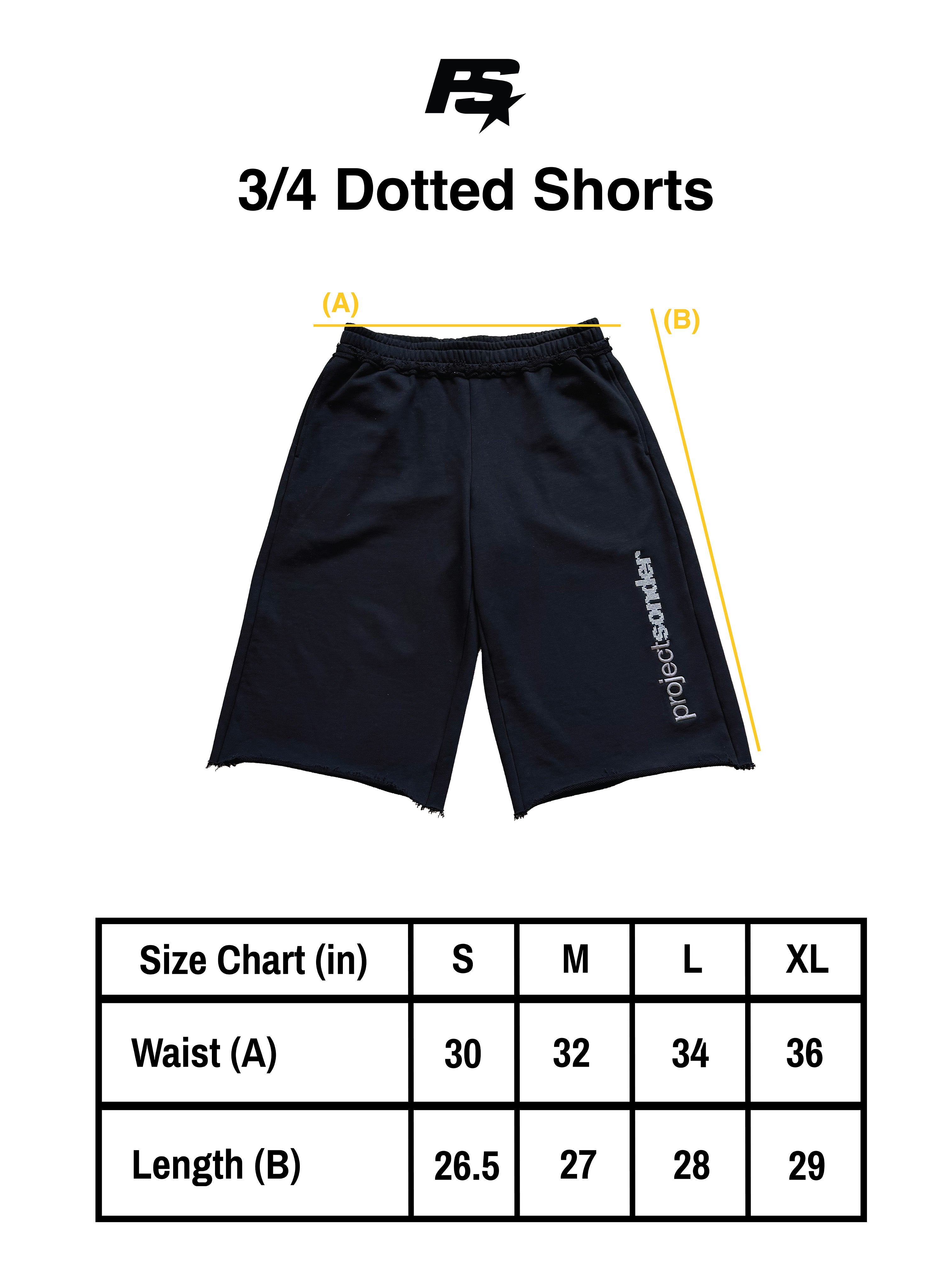 3Q DOTTED SHORTS