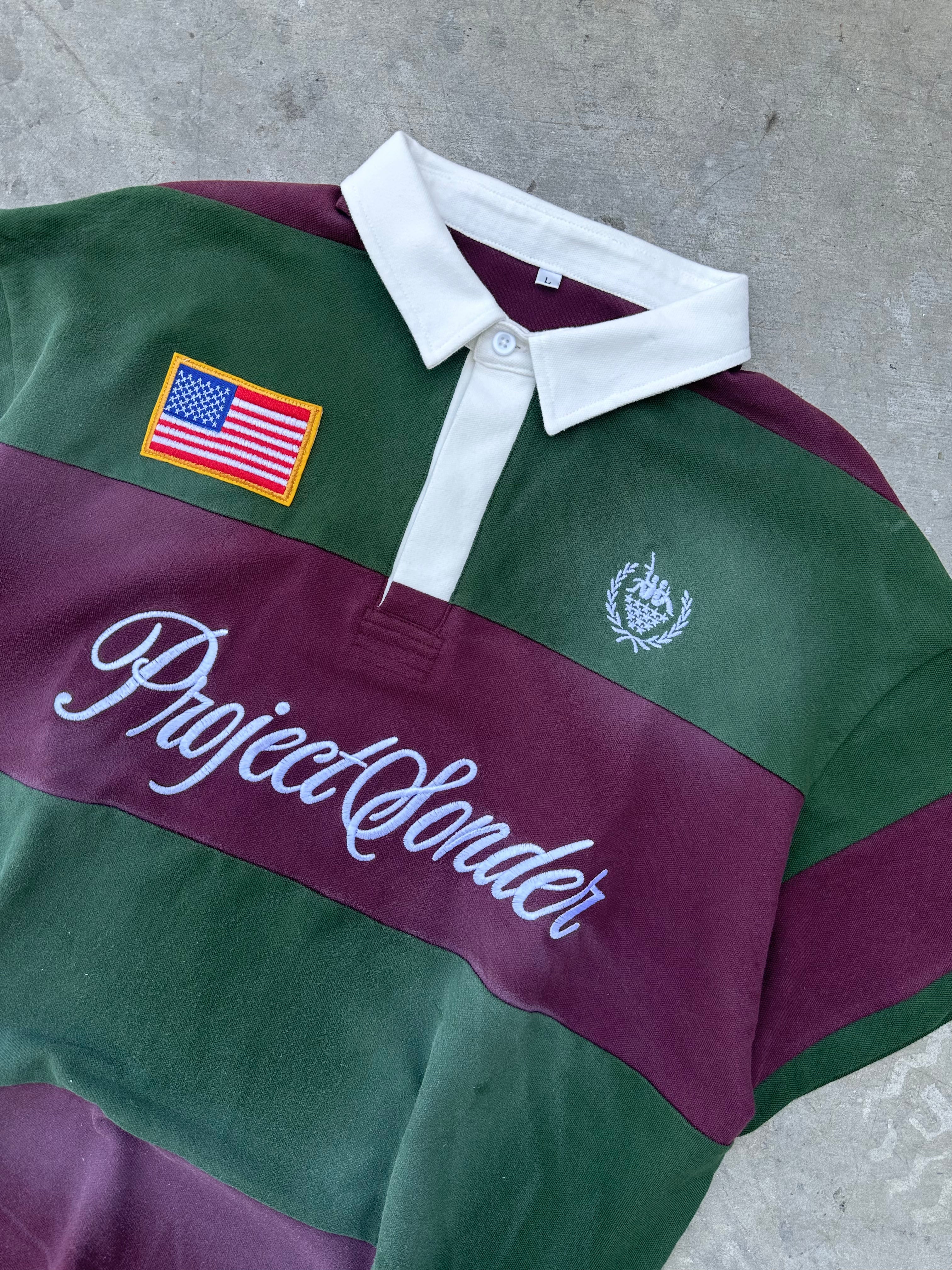 COLLEGE DROPOUT POLO [FOREST GREEN}